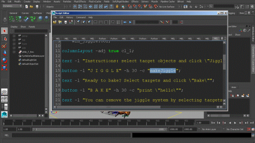 Designing a Jiggle System for Animation in Maya