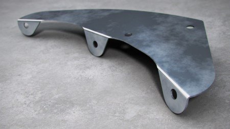 Creating a Wheel Blade Bracket in SolidWorks