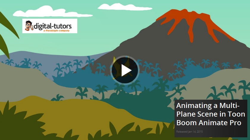 Animating a Multi-Plane Scene in Toon Boom Animate Pro