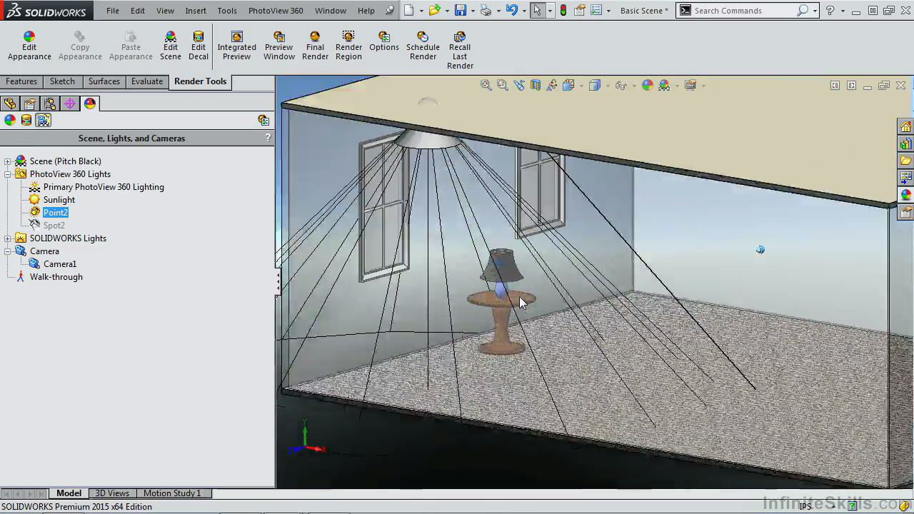 InfiniteSkills - Mastering SolidWorks 2015 - Rendering and Visualization