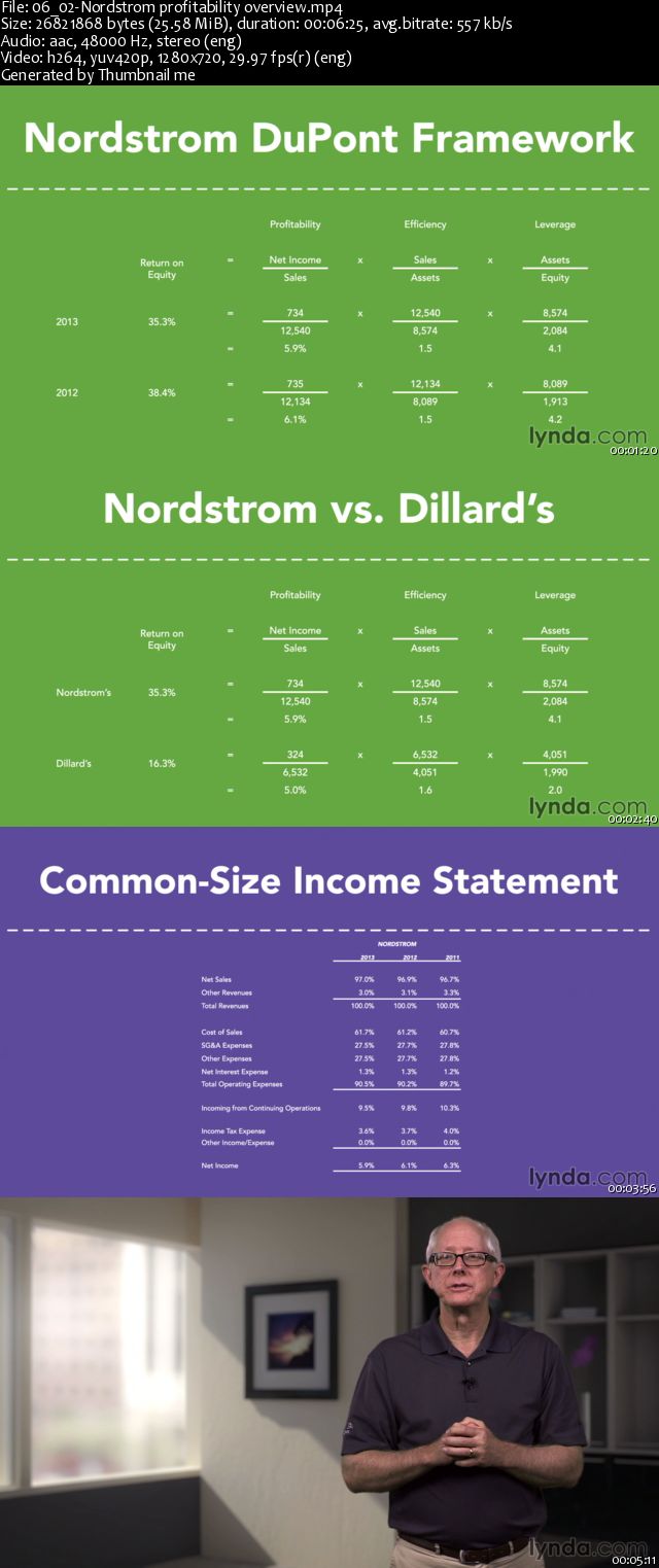 Lynda - Understanding Financial Ratios