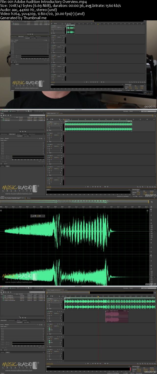 Adobe Audition CC Audio Production Course Basics to Expert