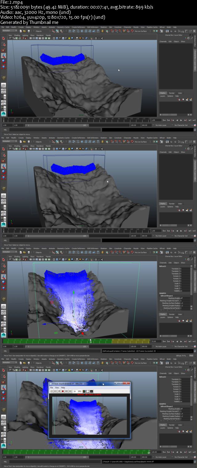 Simulating Large and Small Scale Liquids in Bifrost