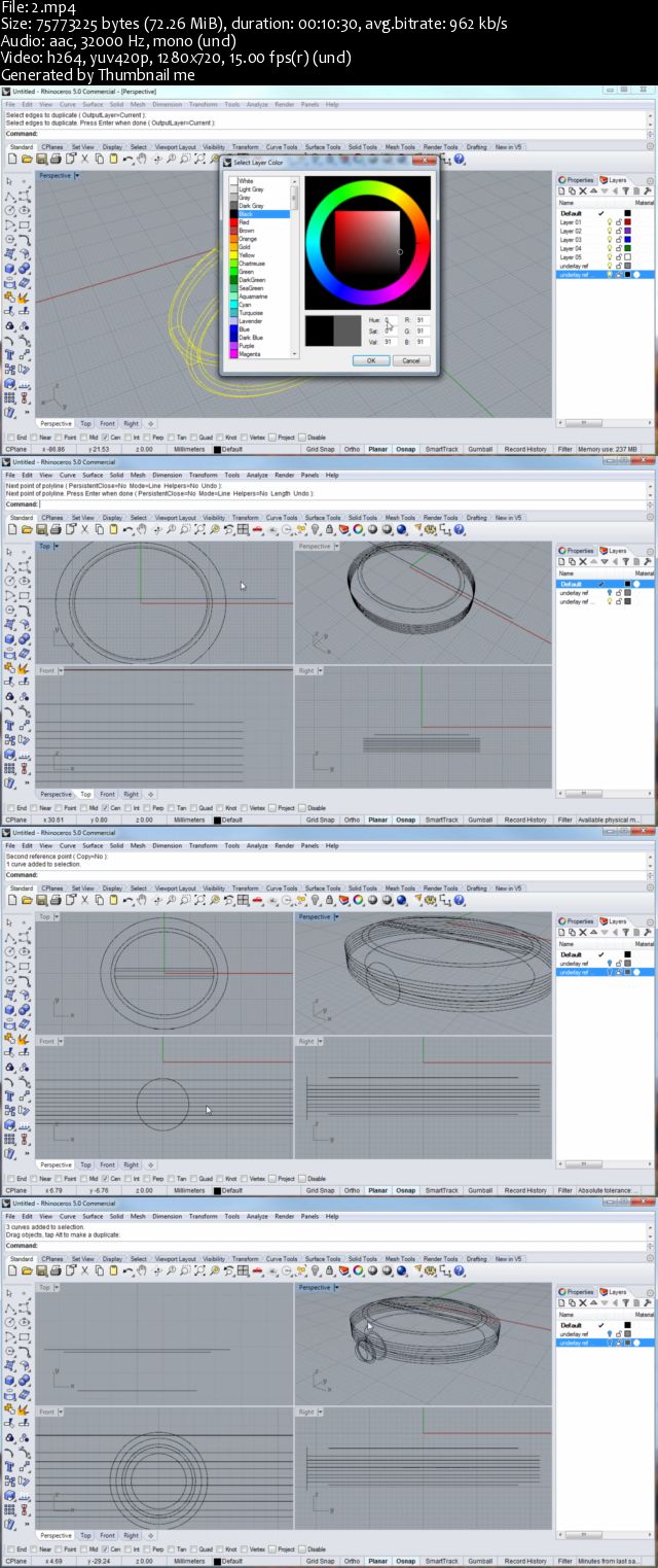 Product Design Pipeline: Modeling a Watch in Rhino