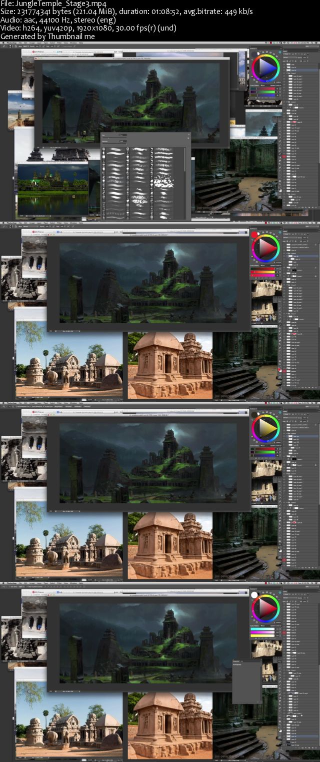 Gumroad - Concept Art Tutorial ActionAdventure Game Set Piece by Yohann Schepacz