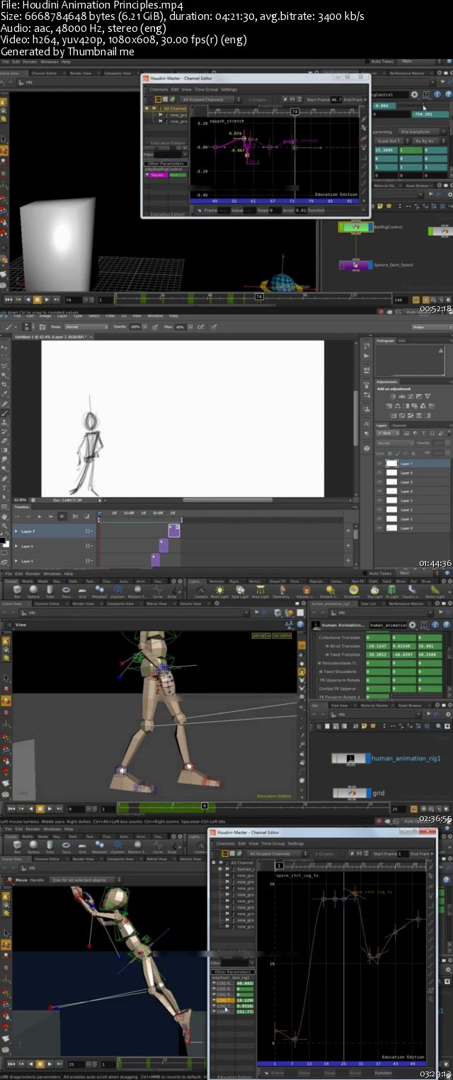 Houdini Animation Principles