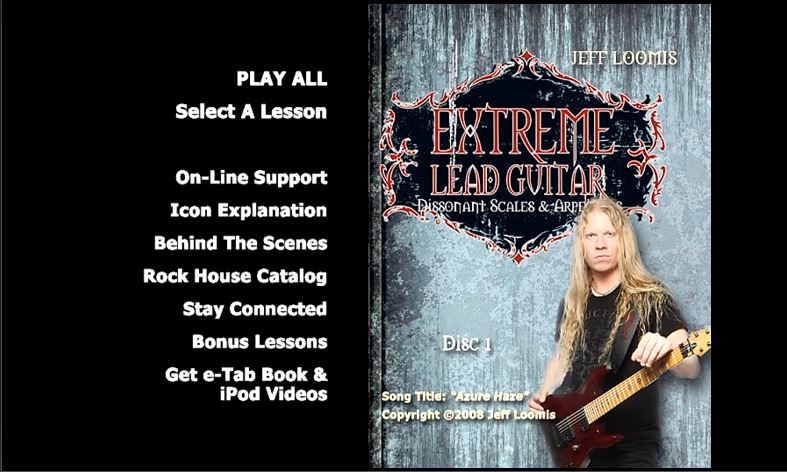 Extreme Lead Guitar: Dissonant Scales & Arpeggios featuring Jeff Loomis