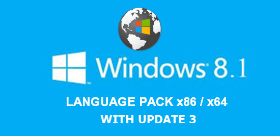 Windows 8.1 Language Pack x86/x64 with Update 3