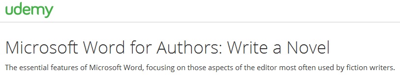 Microsoft Word for Authors: Write a Novel
