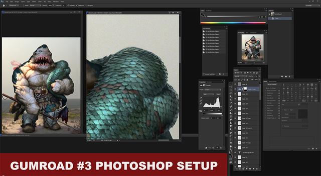 Introduction to Photoshop setup by Maxim Verehin
