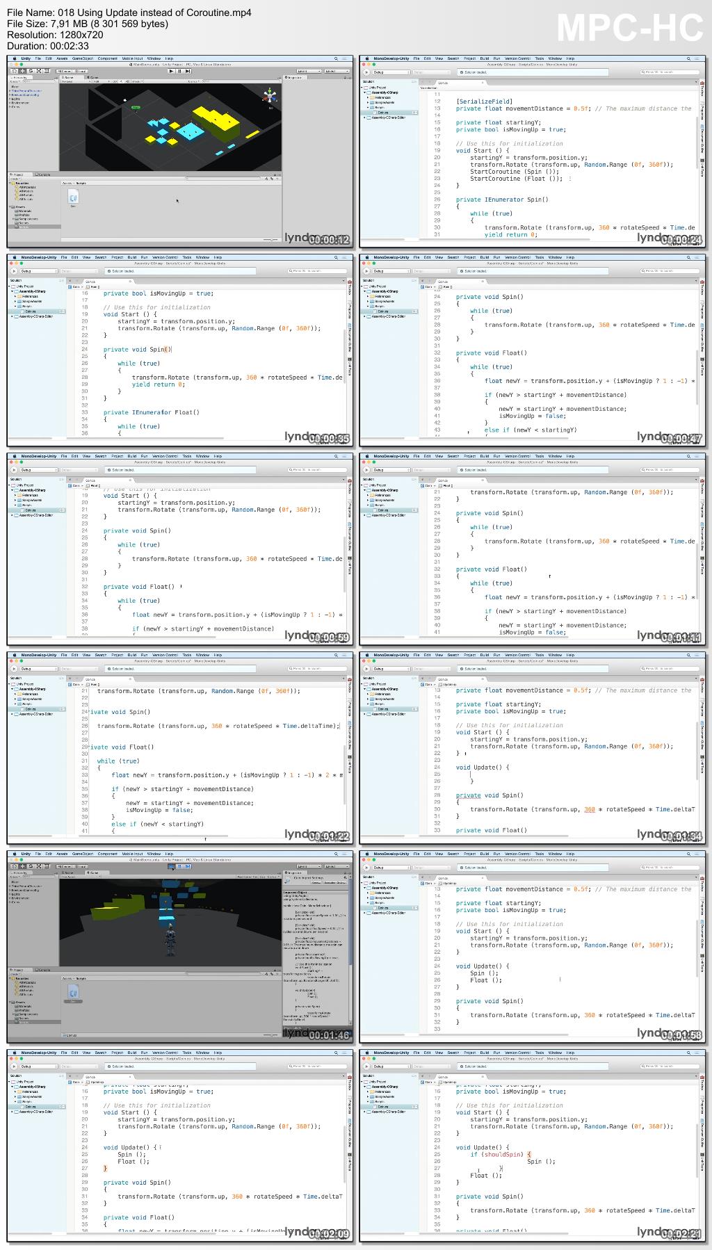 Lynda - Scripting Unity with C#