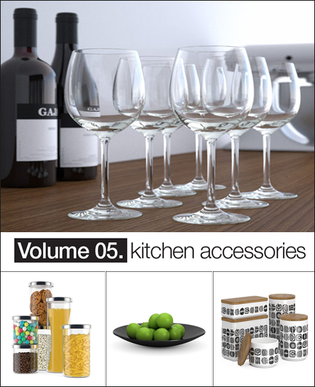 ModelplusModel Vol 05 Kitchen accessories