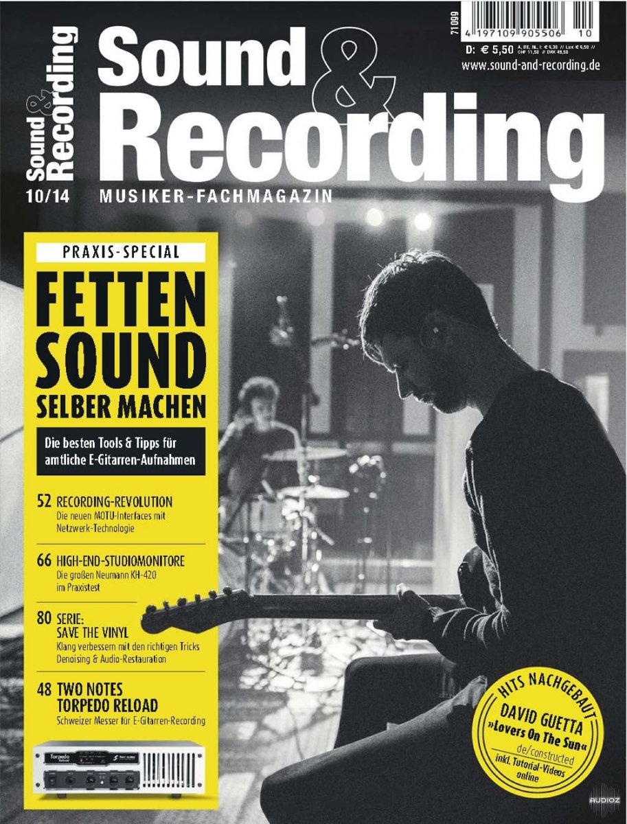 Sound & Recording – Fachmagazin für Musiker Oktober 10/2014