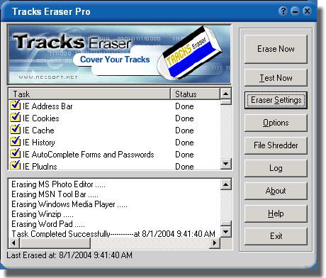 Tracks Eraser Pro 9 Build 1005 卸载清除