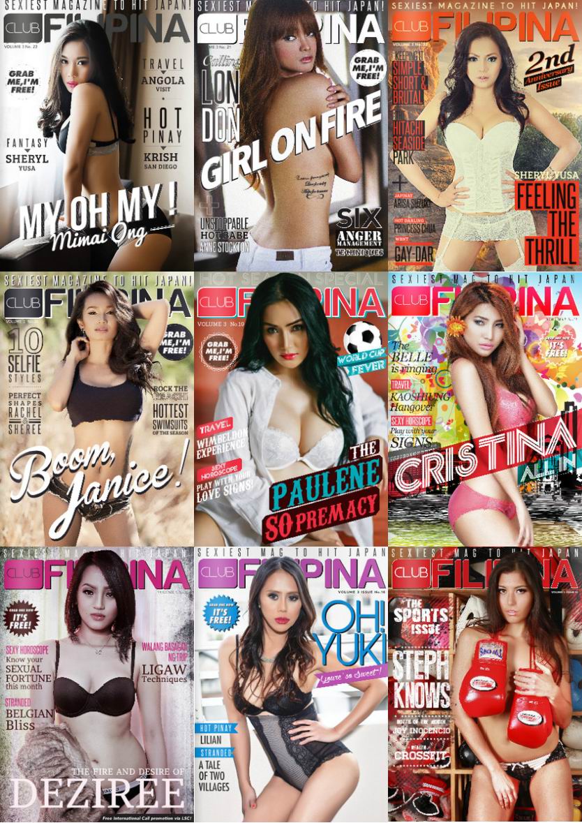 Club Filipina – 2014 Full Year Issues Collection-P2P