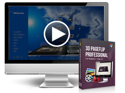 3D PageFlip Professional 1.7.7 Flash图书制作