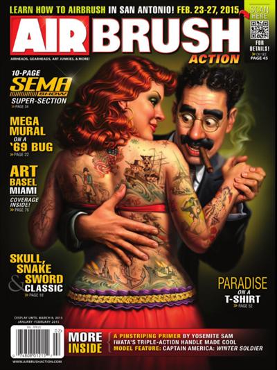 Airbrush Action – January/February 2015-P2P
