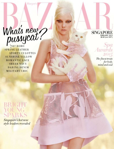 Harper’s Bazaar Singapore – February 2015-P2P