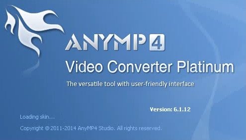 AnyMP4 Video Converter Platinum 6.1.12 ( 1-2-2014 )