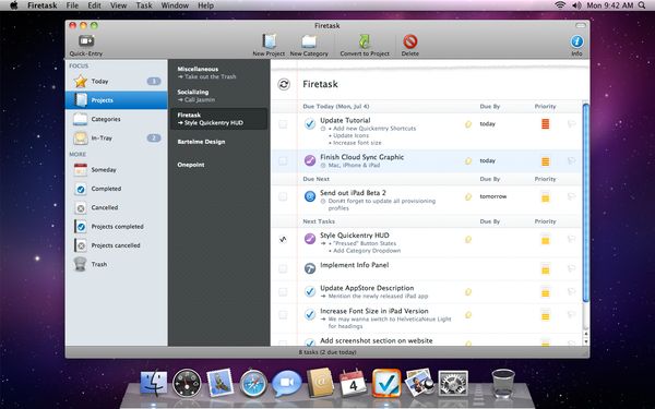 Firetask 3.7.1 Multilingual MacOSX