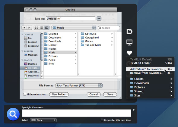 Default Folder X 4.7.2 MacOSX
