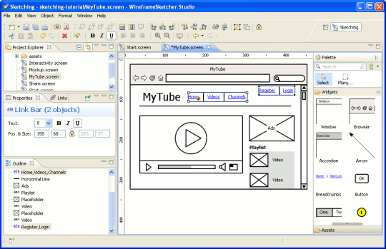 WireframeSketcher Studio 3.1.1 (Windows/MacOSX/Linux)