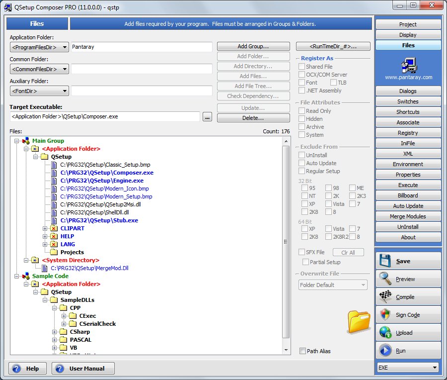 Pantaray QSetup Installation Suite Pro 11.0.1.3
