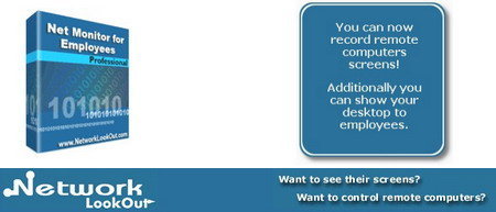 Network LookOut Net Monitor for Employees Professional 4.9.30 远程监视软件