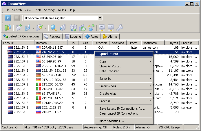 TamoSoft CommView 6.5.756 Multilingual x86/x64 网络分析