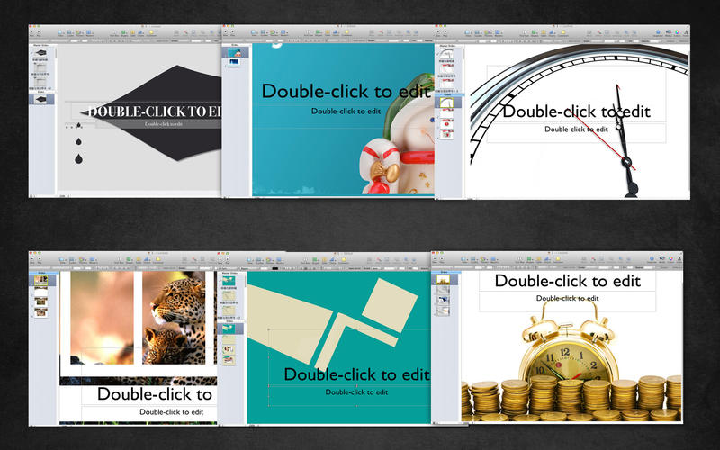 Template Design for Keynote v1.4 Mac OS X