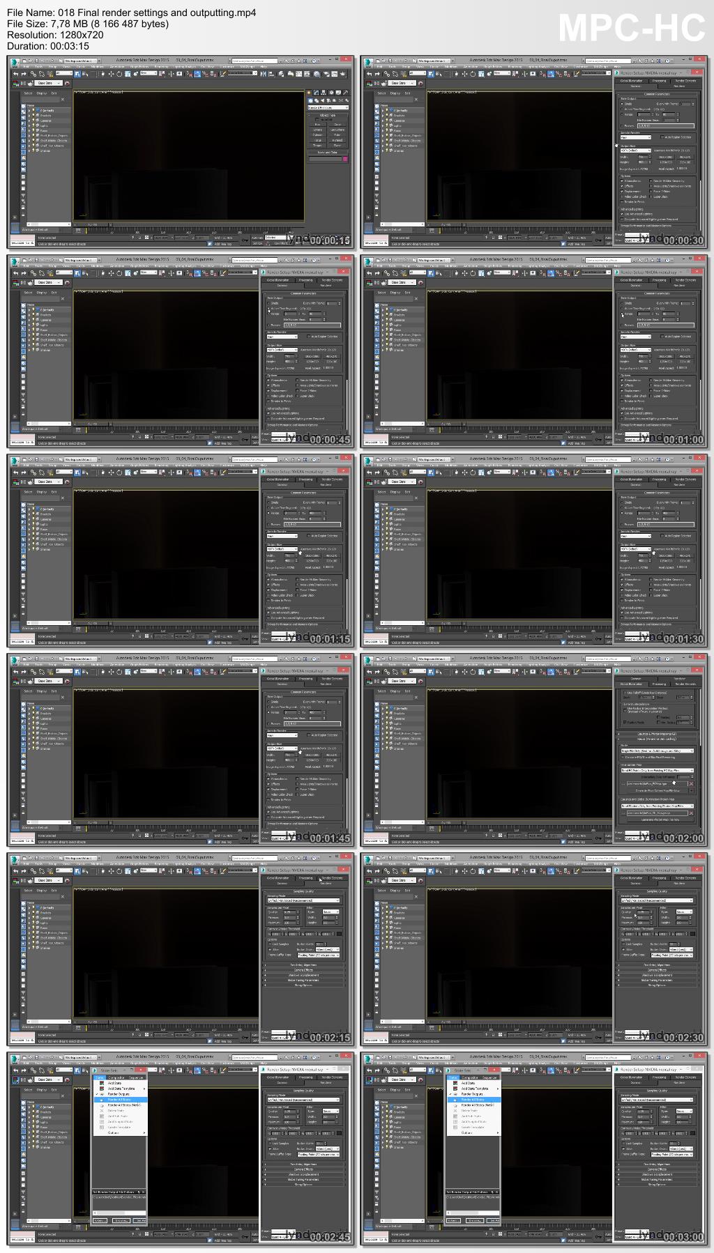 Lynda - Rendering for Composites inside 3ds Max