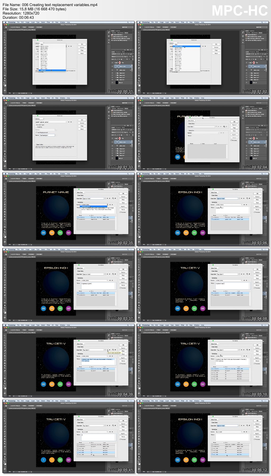 Lynda - Photoshop Variables: Game Production Art