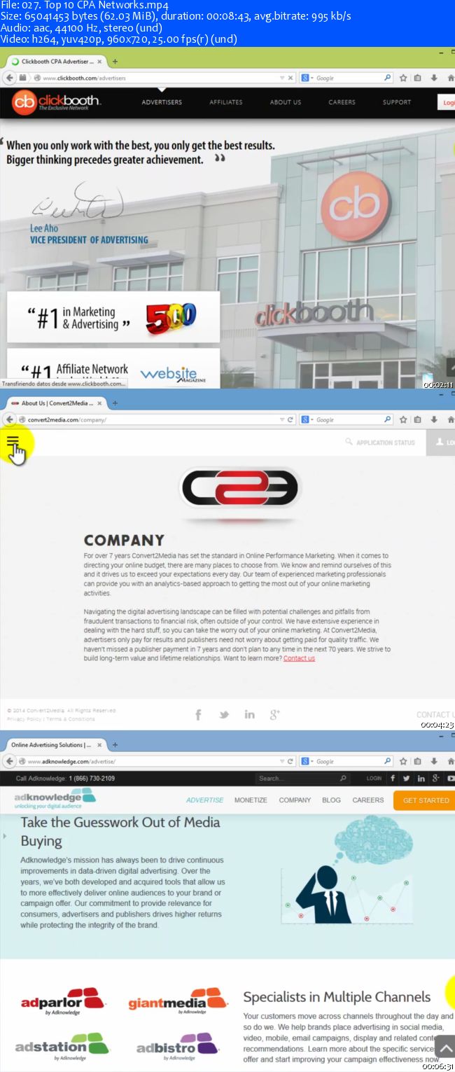 Udemy - Top Affiliate Marketing & CPA Marketing Training Program (HD)