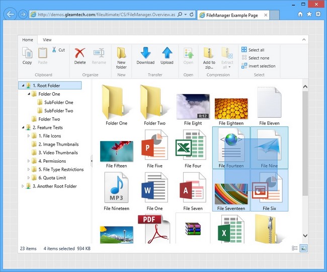 GleamTech FileVista 6.5.5 / FileUltimate 4.5.0.1