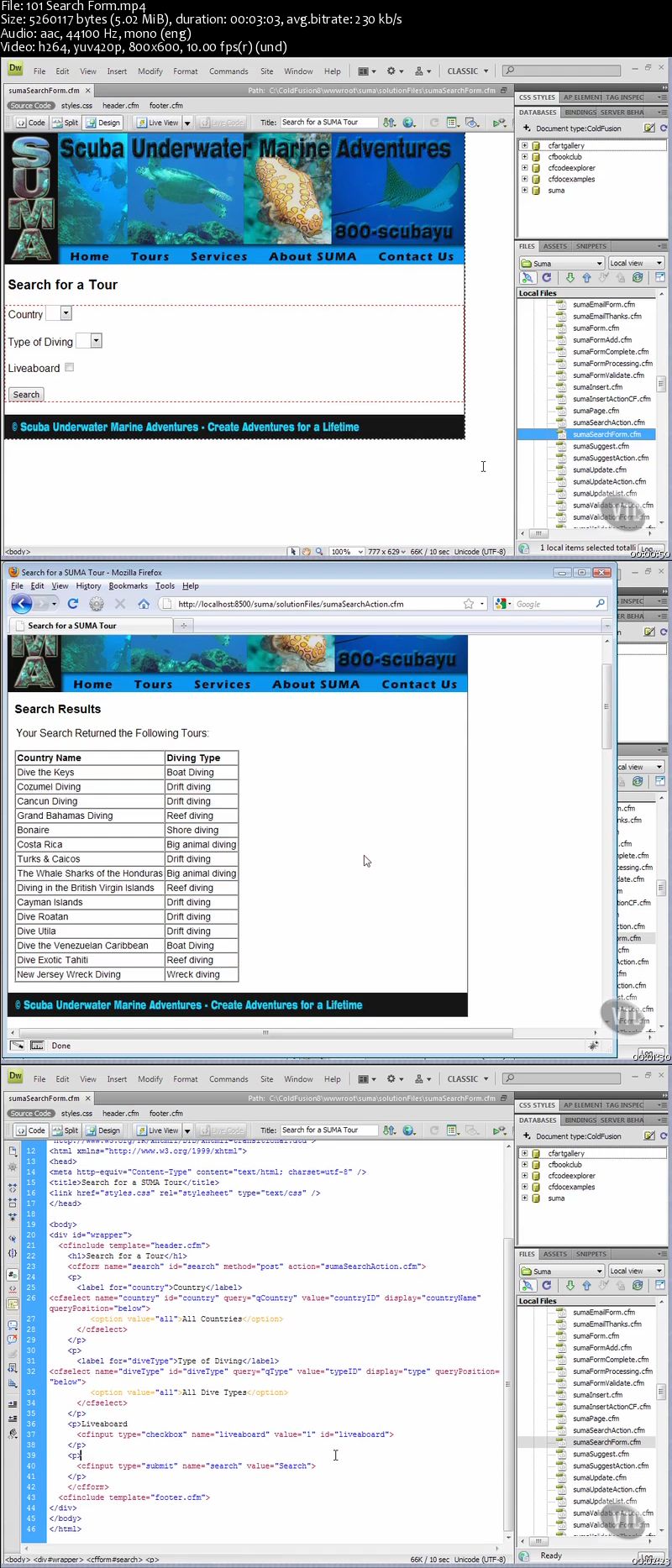 VTC - Adobe ColdFusion 8