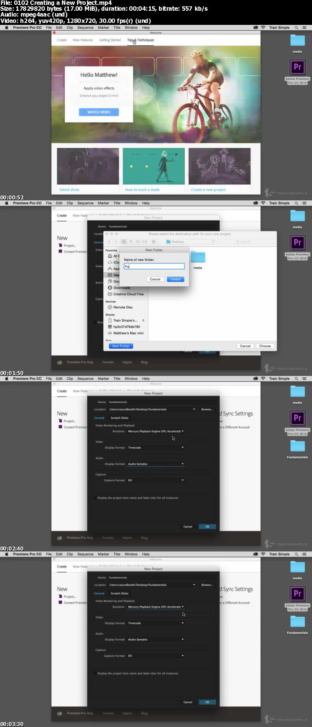 TrainSimple - Premiere Pro CC 2015 Fundamentals