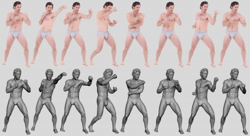 Triplegangers – 3D male and female scan models