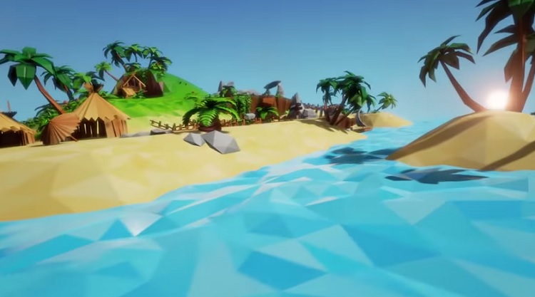 Unreal Engine Marketplace – Weapon Equip and Tropical Island