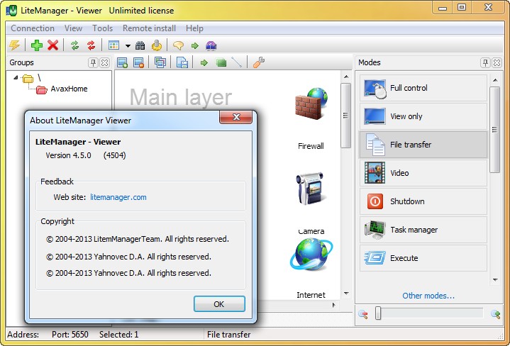LiteManager Pro 4.5.0
