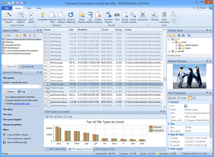 Duplicate File Detective 6.2.52.0 Professional / Enterprise Edition