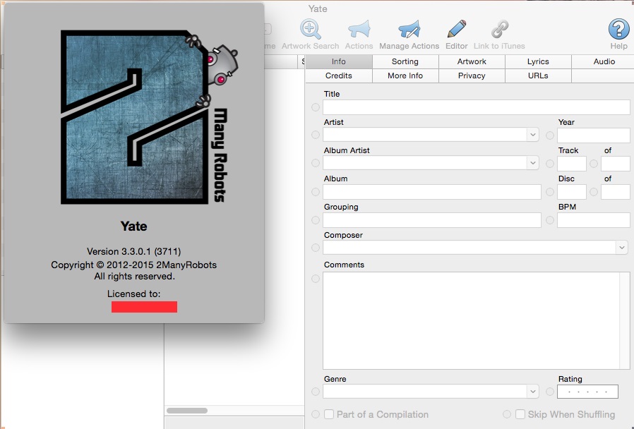 Yate 3.3.0.1 Mac OS X