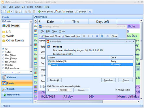 Efficient Reminder 5.60 Build 547 Multilingual