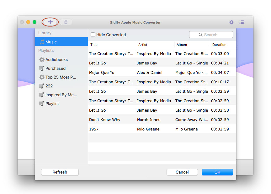 Sidify Apple Music Converter 1.0.0 Mac OS X
