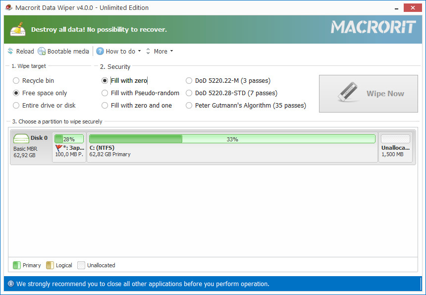 Macrorit Data Wiper 4.6.0 Unlimited Edition