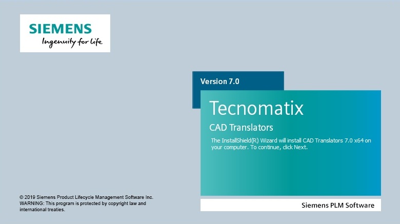 Siemens Tecnomatix CAD Translators 7.0.0