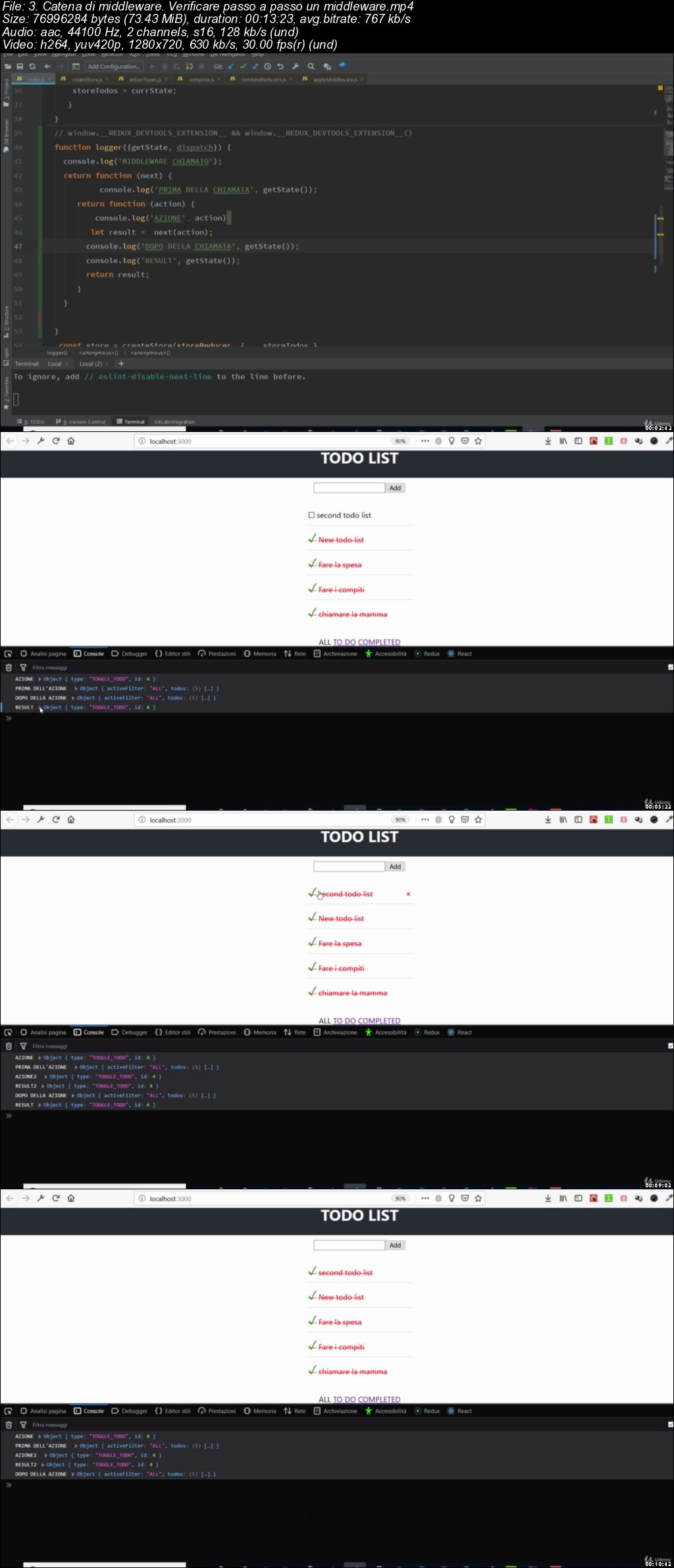 React, Redux e React Redux per principianti in Italiano