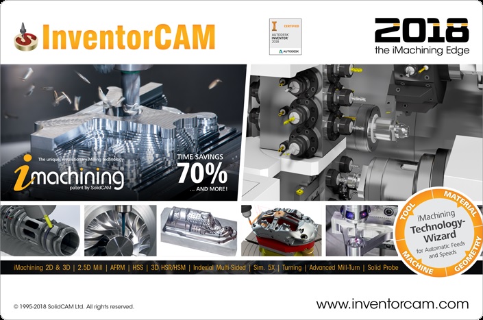 InventorCAM 2018 SP2 HF8 for Autodesk Inventor x64