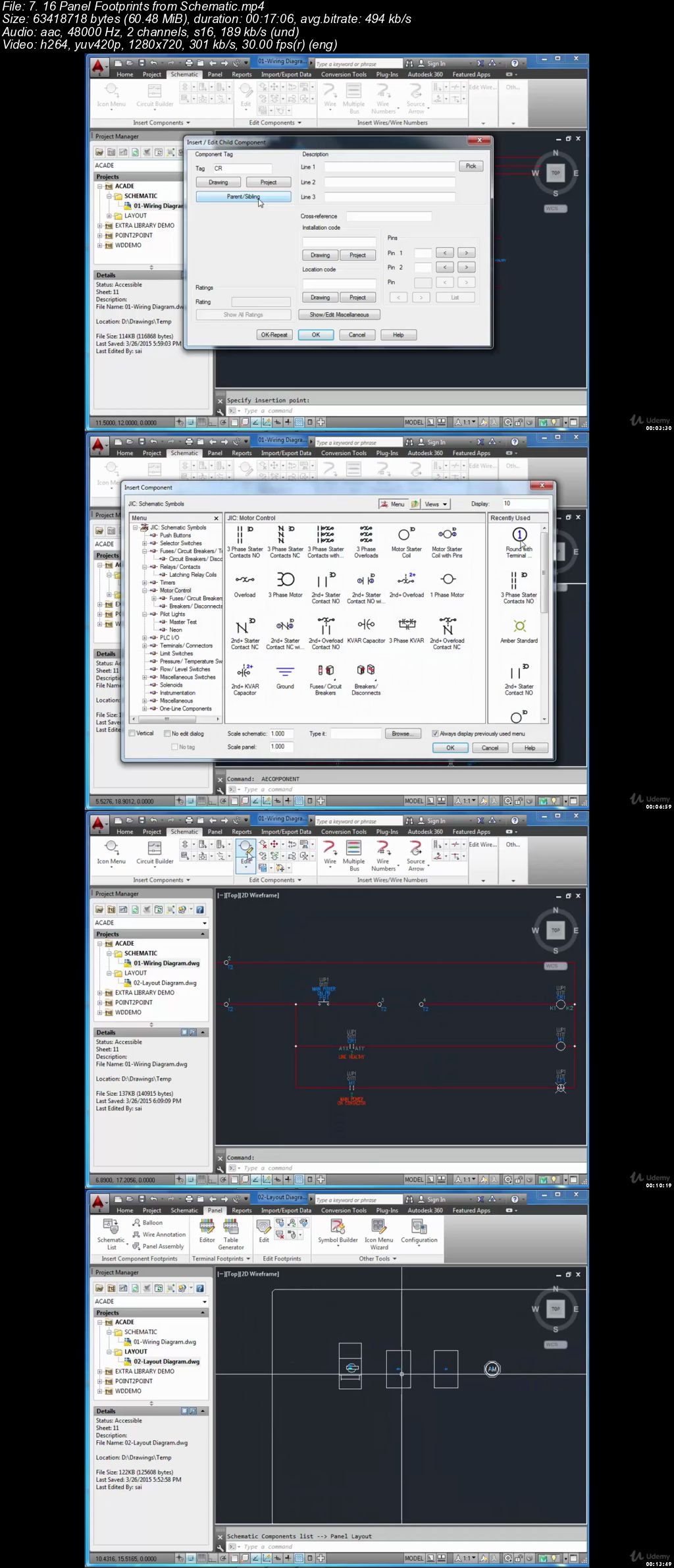 AutoCAD Electrical Advanced and Comprehensive Training 