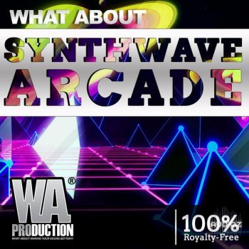 W.A.Production Synthwave Arcade WAV MIDI FXP ALP-SYNTHiC4TE screenshot