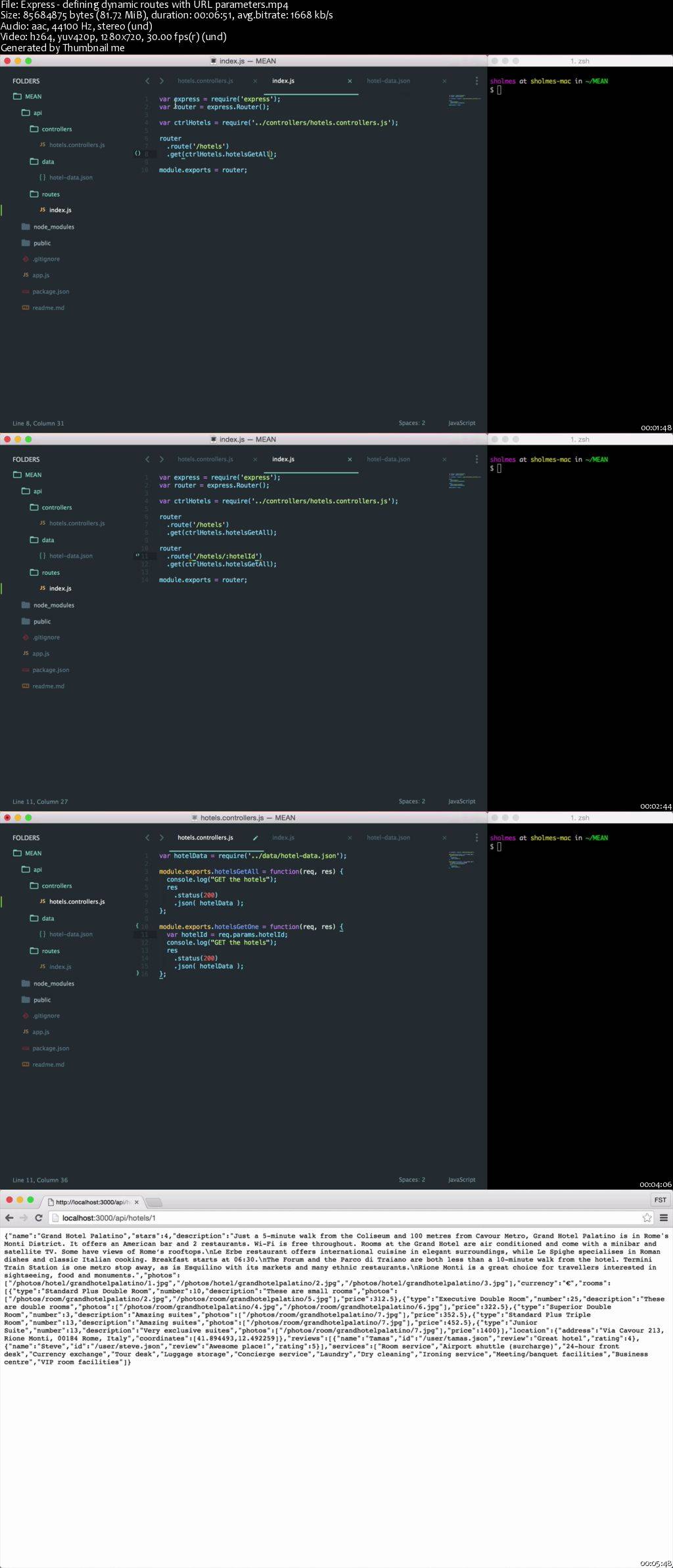 The complete JavaScript developer - MEAN stack zero-to-hero